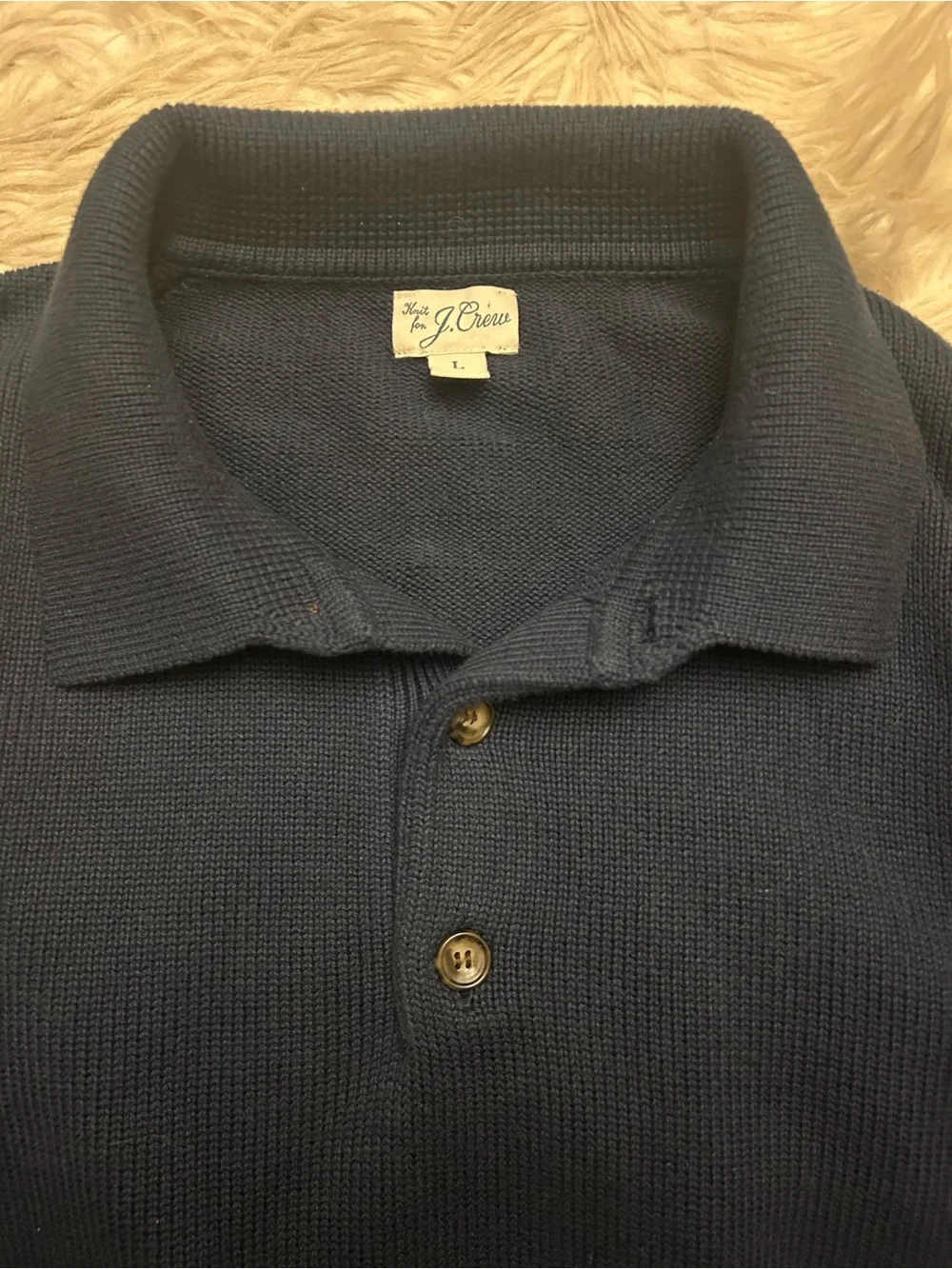 J.CREW Heritage Cotton Sweater-Polo